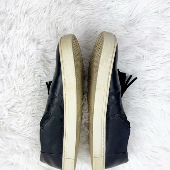 Frye Gemma Tassel Slip On Leather Shoes 9.5M - Picture 5 of 11